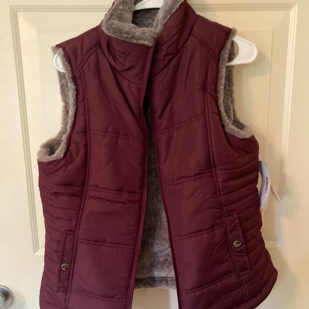 Keren Hart Reversible Faux Fur Vest